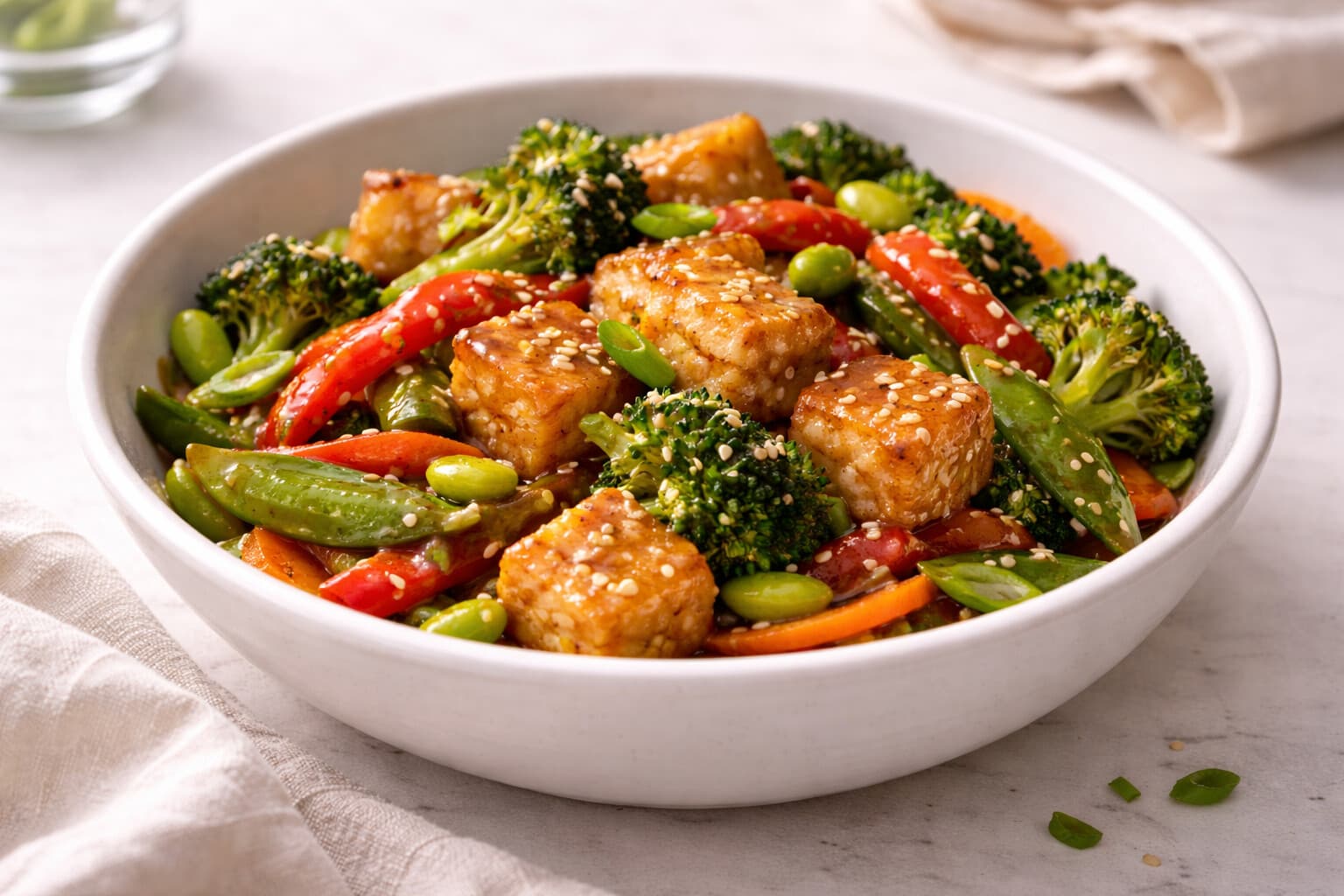 Ginger Sesame Tofu 26