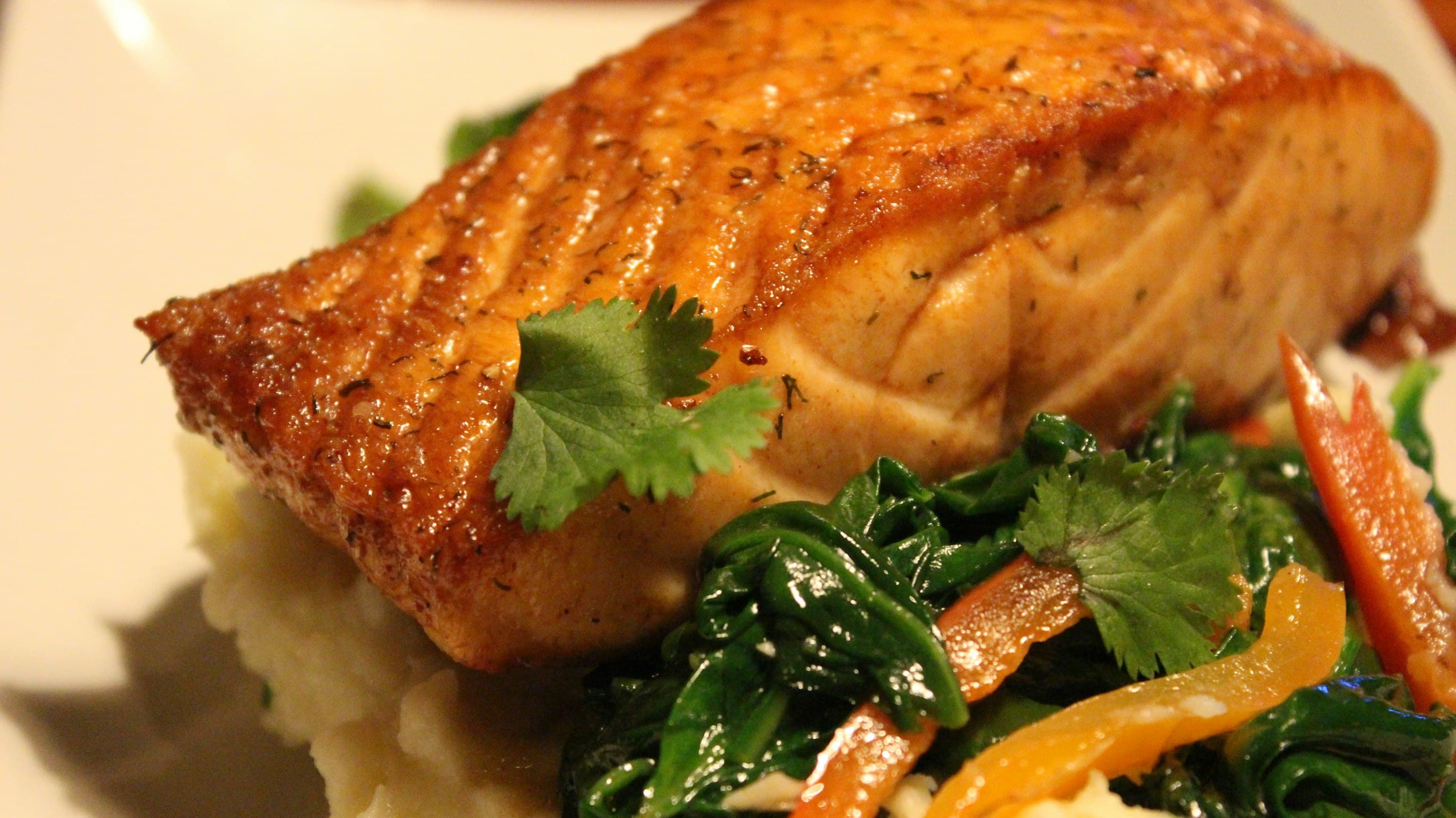 Soy Glazed Salmon with Bok Choy