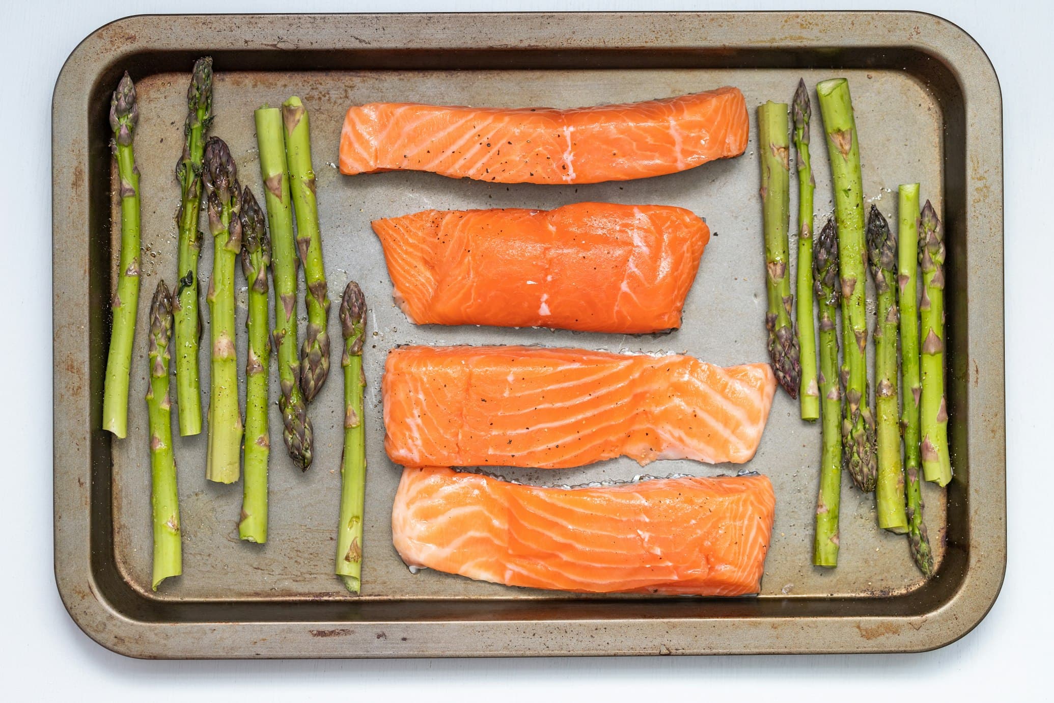 Baked Lemon Salmon with Asparagus