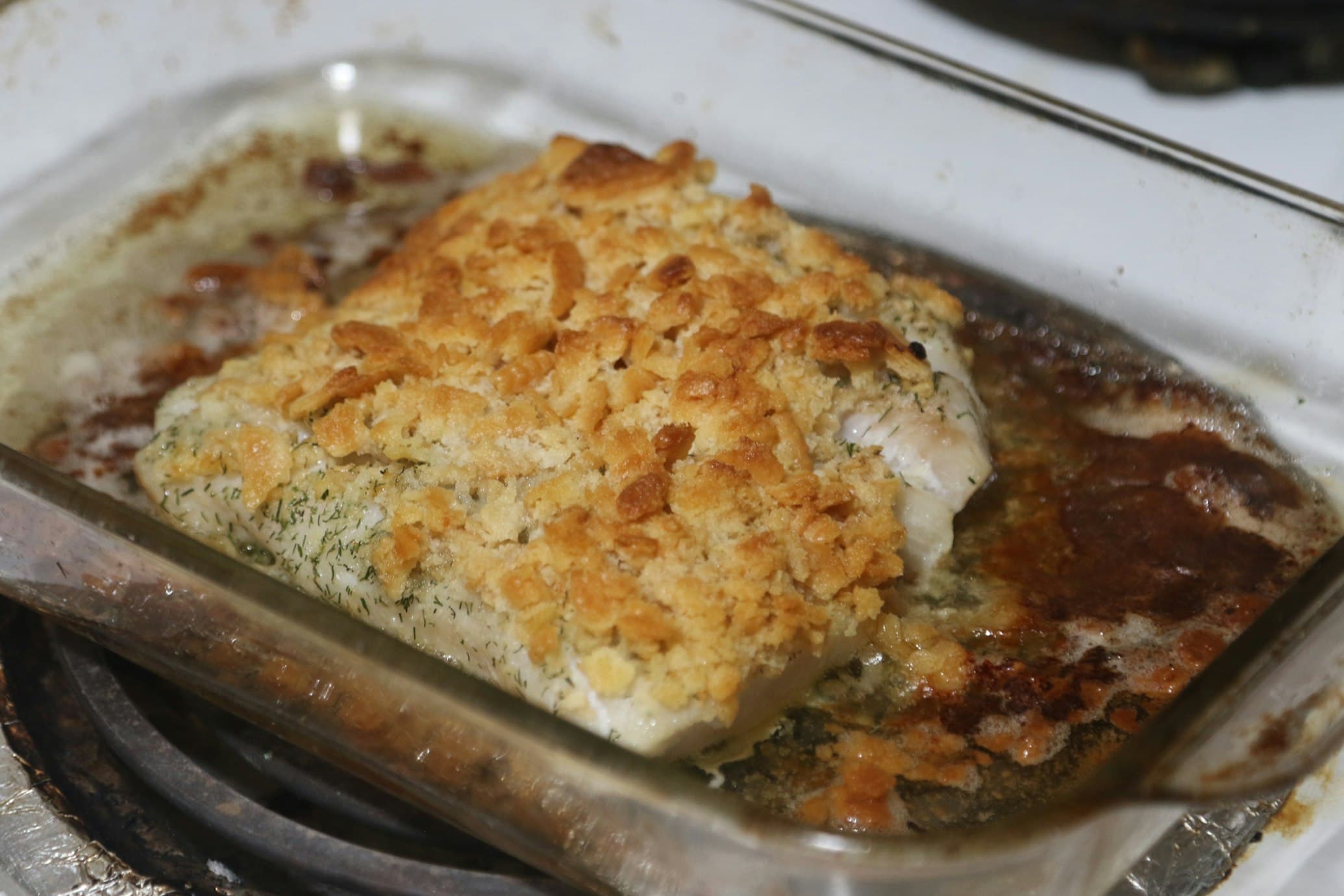 Herb-Crusted Halibut Bowl