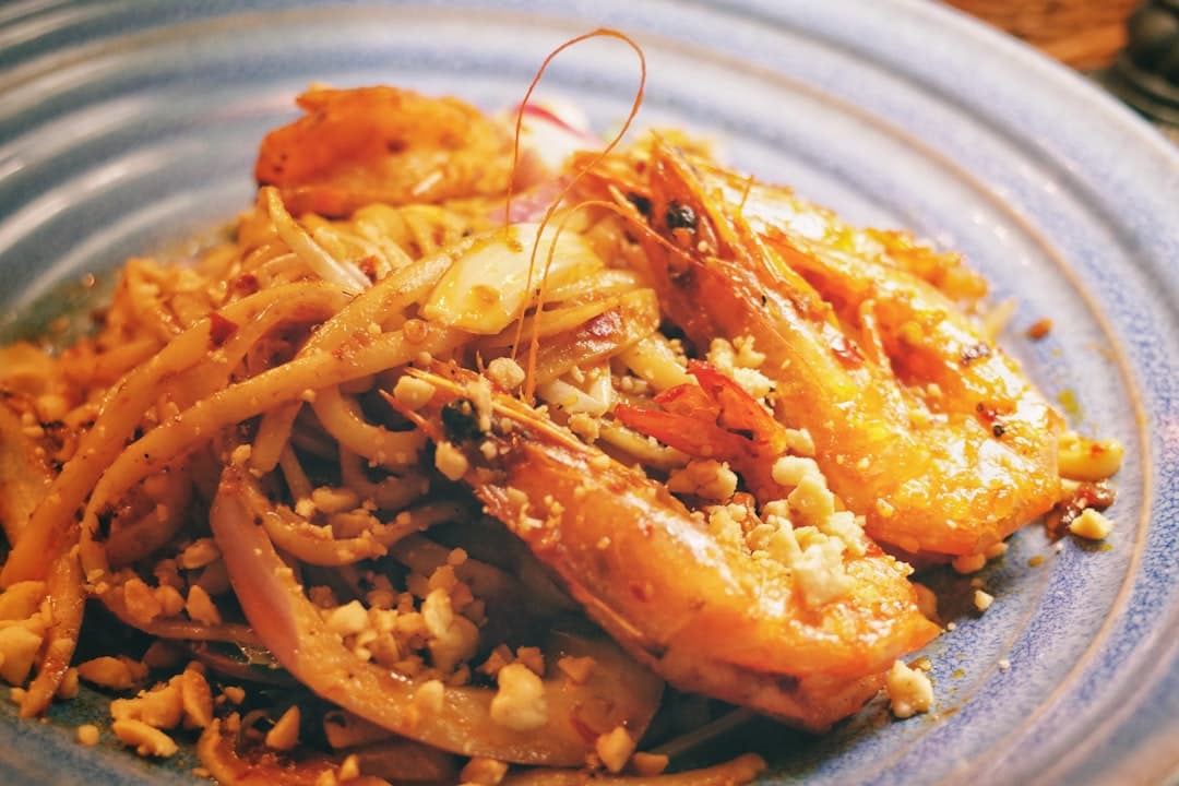 Lemon Herb Shrimp Orzo