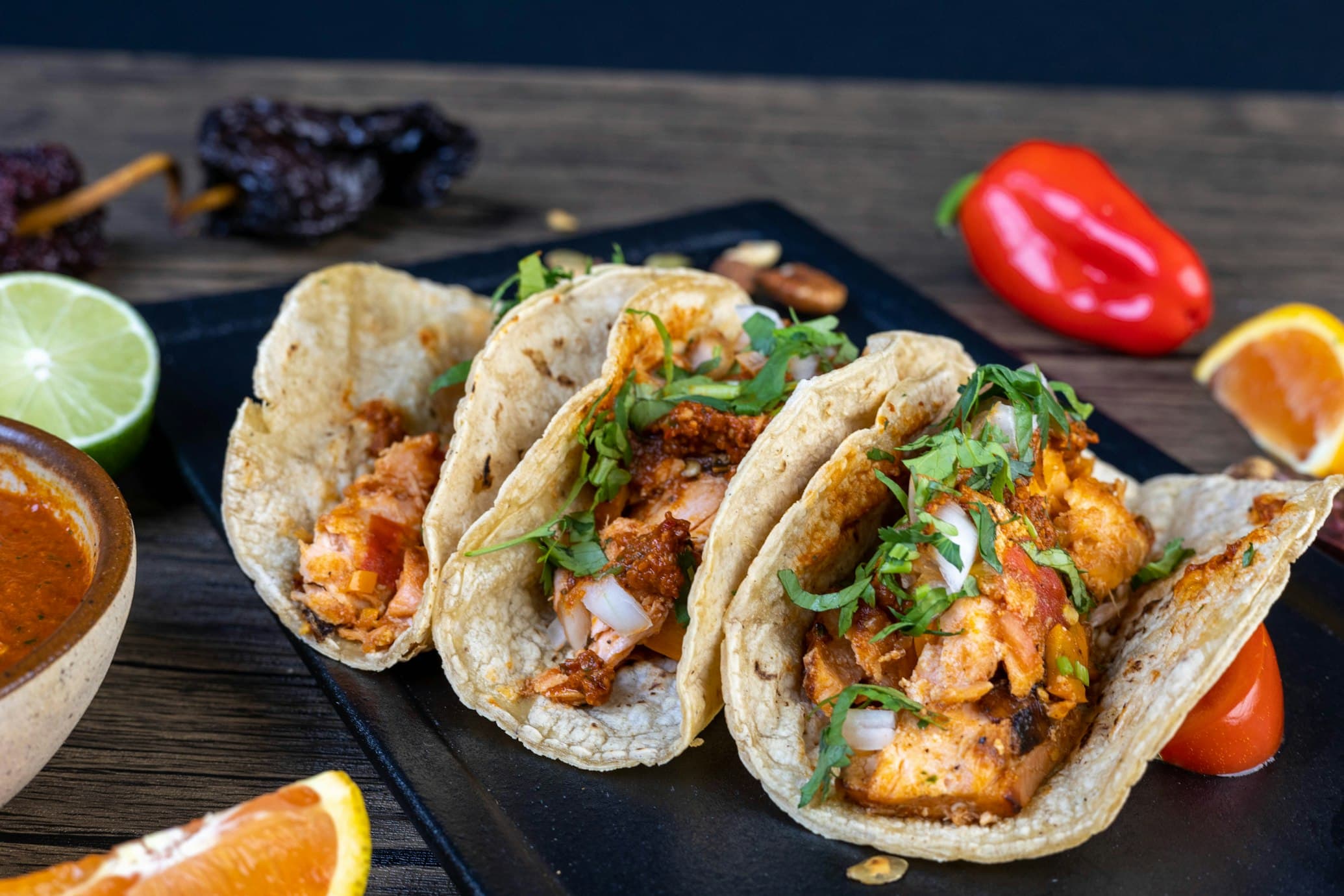 Cilantro Lime Shrimp Tacos