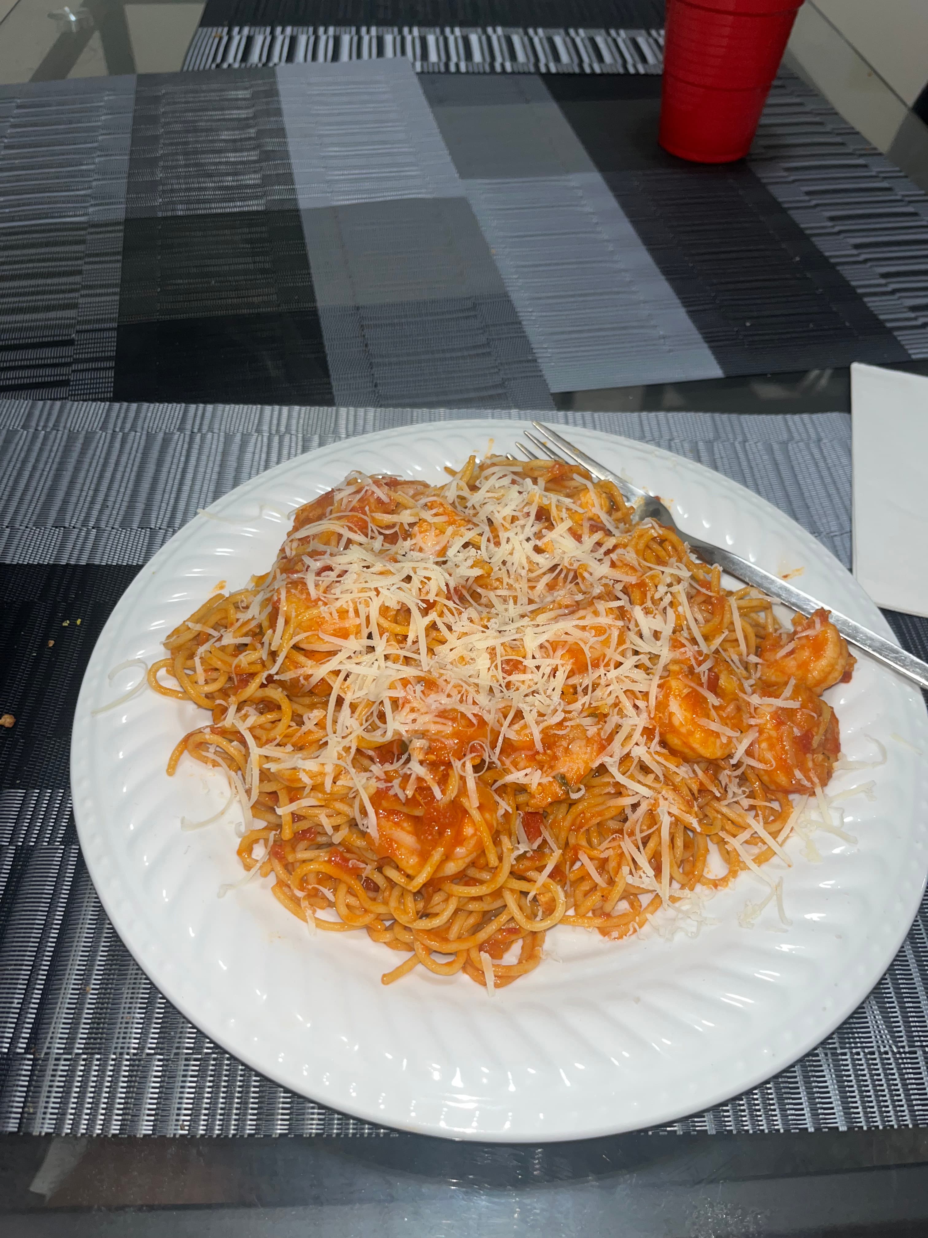 Shrimp Spaghetti